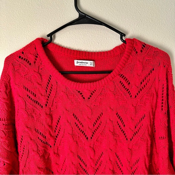 Stradivarius Braided Knit Sweater - Picture 2 of 11